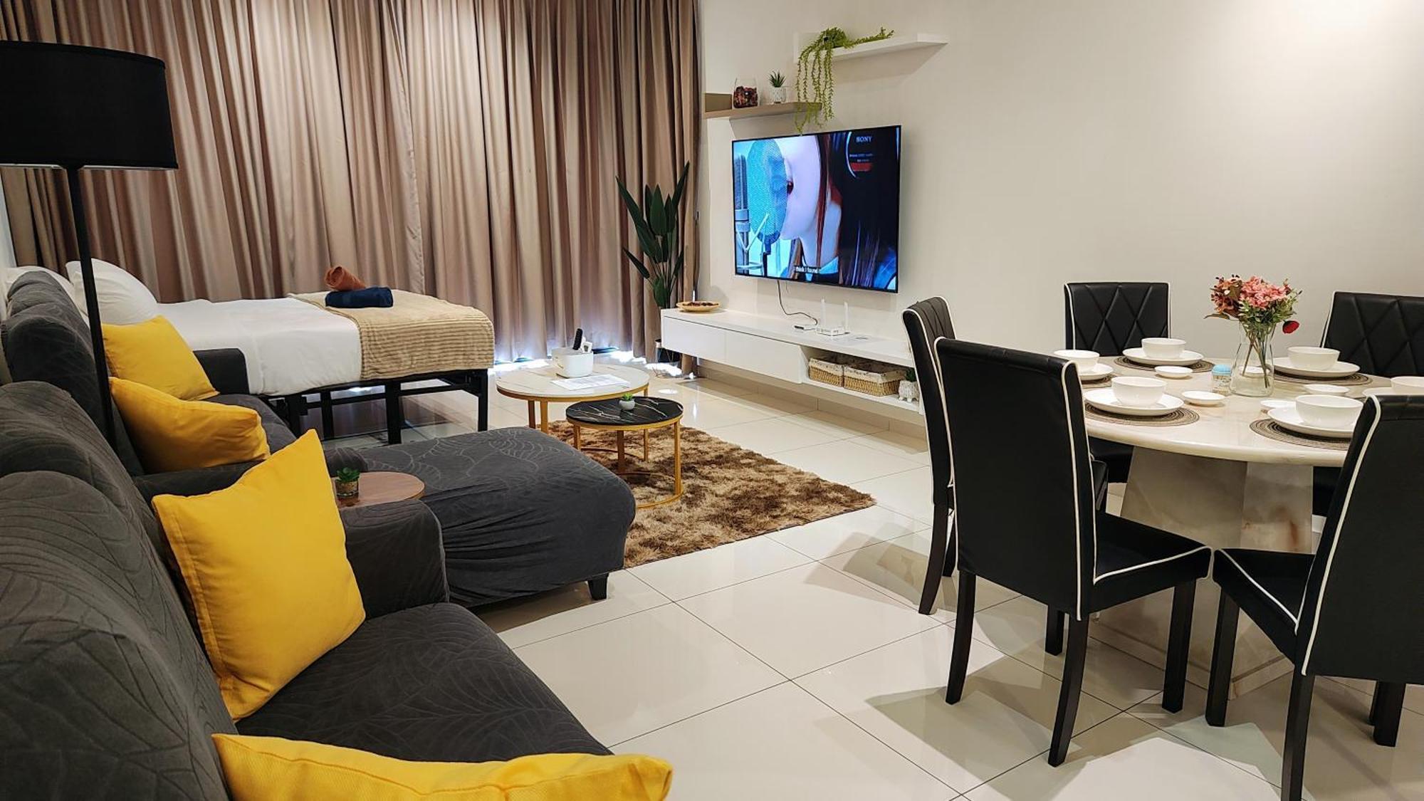 Skypool 2br 9pax Premium Suite@beacon @georgetown @penang Apartment George Town
