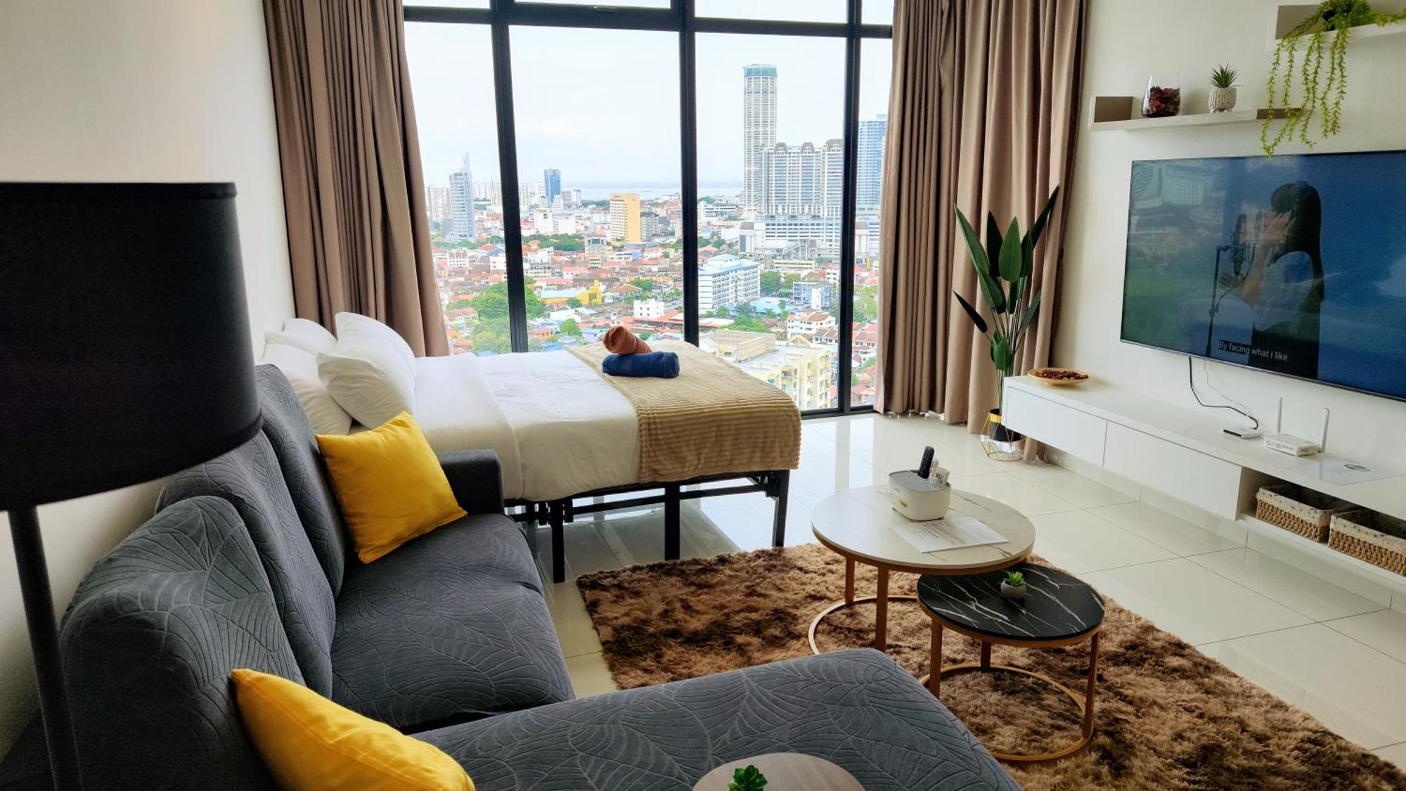 Skypool 2br 9pax Premium Suite@beacon @georgetown @penang George Town